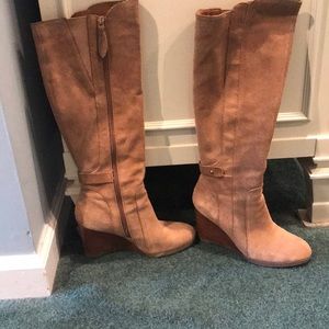 Franco Sarto wedge boots size 5